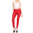 thumbnail image 4 of Women's Stretchy Comfy Pockets Solid Skinny Jeggings Jean Pants S-3XL, 4 of 4