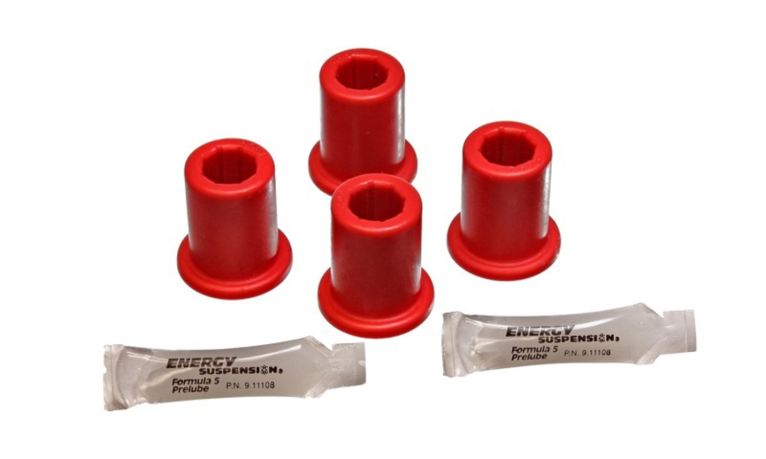 Energy Suspension Spring Bushings - Red Fits select: 1994 TOYOTA PICKUP 1/2 TON EXTRA LONG WHEELBASE DX, 1995 TOYOTA TACOMA