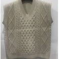 thumbnail image 2 of Sweater Vest Women Oversized V Neck Sleeveless Sweaters Womens Cable Knit Tops, 2 of 4