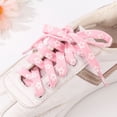 thumbnail image 4 of Fashion Sport Shoelace Canvas Shoe for Kids Adult Sakura Shoelaces High-top Flat  Laces Little Daisies Sneakers Shoelace 160CM C, 4 of 8