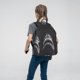 thumbnail image 5 of Fotbe Black And White Shark Mochila Ligera para Hombres y Mujeres - Duradera y Resistente al Agua, Ideal para Escuela, Trabajo, Viajes y Uso Diario, 5 of 7