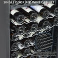 thumbnail image 5 of Seetaras 66 Bottles Wine Cooler Refrigerator, Freestanding Wine Cellar, Dual Zone with Digital LED Touch Control,Single Glass Door,For Red, White, Champagne or Sparkling Wine, 5 of 8