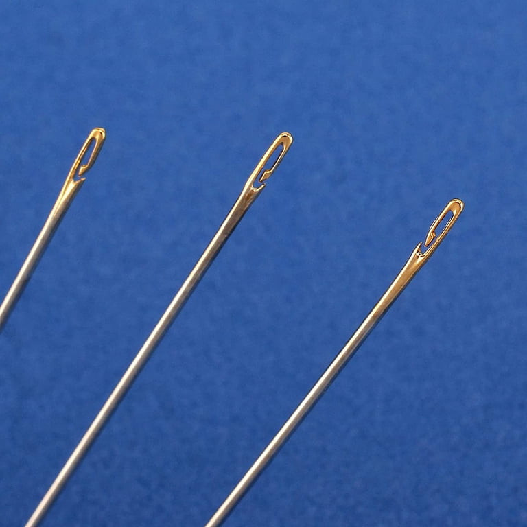 Side Threading One Second Needles 30-Piece Self-Threading Sewing Needle Set - 6 Sizes ...