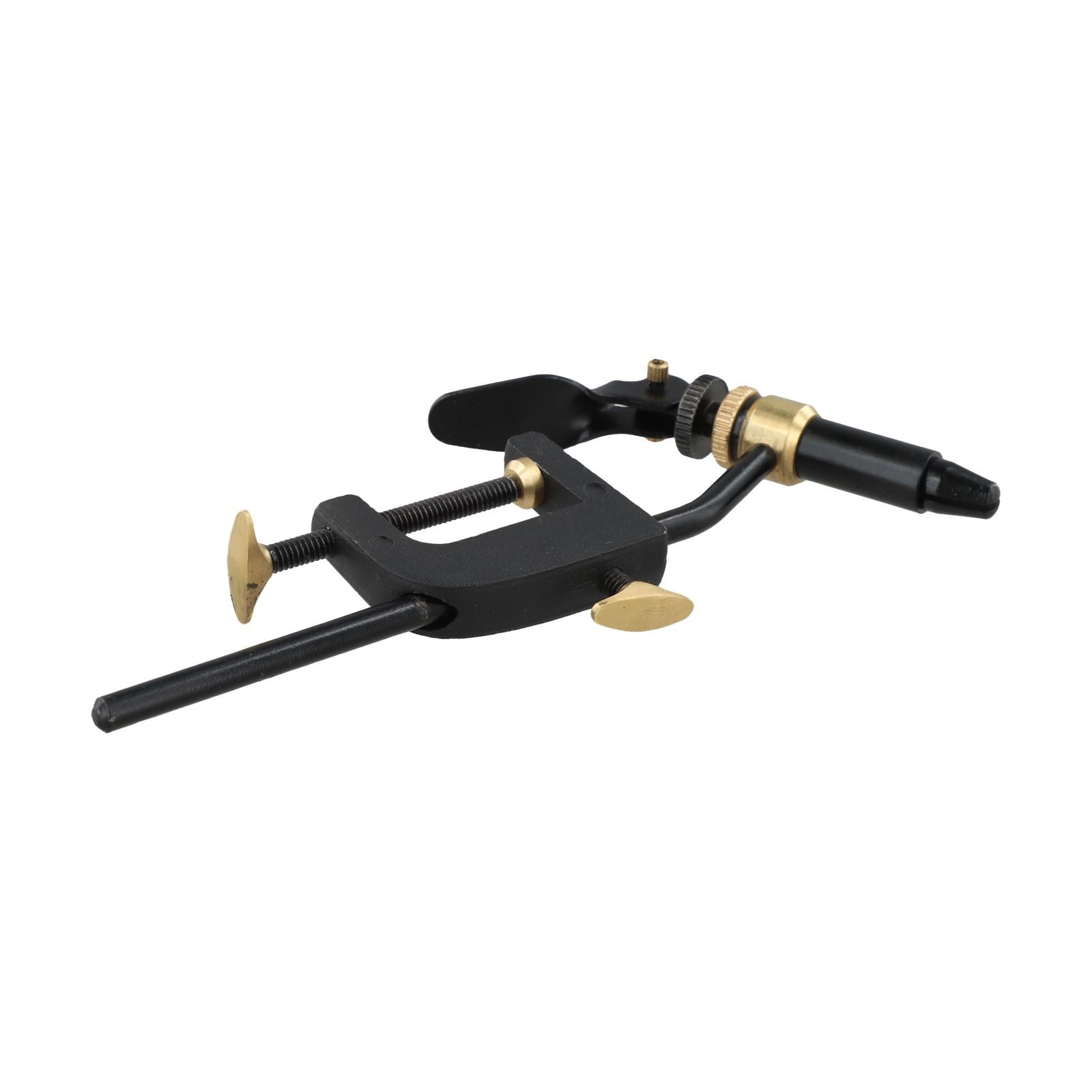 CENL Fly Tying Vise Tool Safety Holding Fishing Hook C-clamp Tying Vise With Steel Hardened Jaw Fly Fishing Tackle Kit Accessories