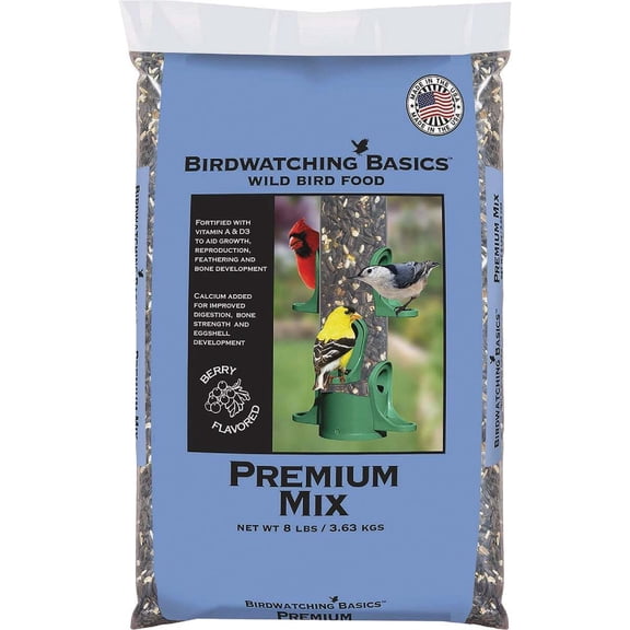 Birdwatching Basics 8 Lb. Premium Blend Wild Bird Food 1160