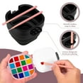 thumbnail image 5 of JTWEB Airtight Paint Palette with Lid 16 Wells Travel Paint Palette with Folding Paint Brush Washing Bucket Multifunctional Paint Palette Box for Home Traveling, 5 of 10
