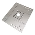 thumbnail image 1 of Router Table Insert Plate Woodworking Benches Table Saw W Miter Gauge Guide Aluminium Profile Fence Sliding Brackets ,Woodworking Protractor, 1 of 7