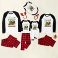 thumbnail image 5 of Bigfoot Matching Christmas Pajamas Family And Dog, Red Plaid with Black Sleeves, Size NB - Men 6XL, 5 of 7