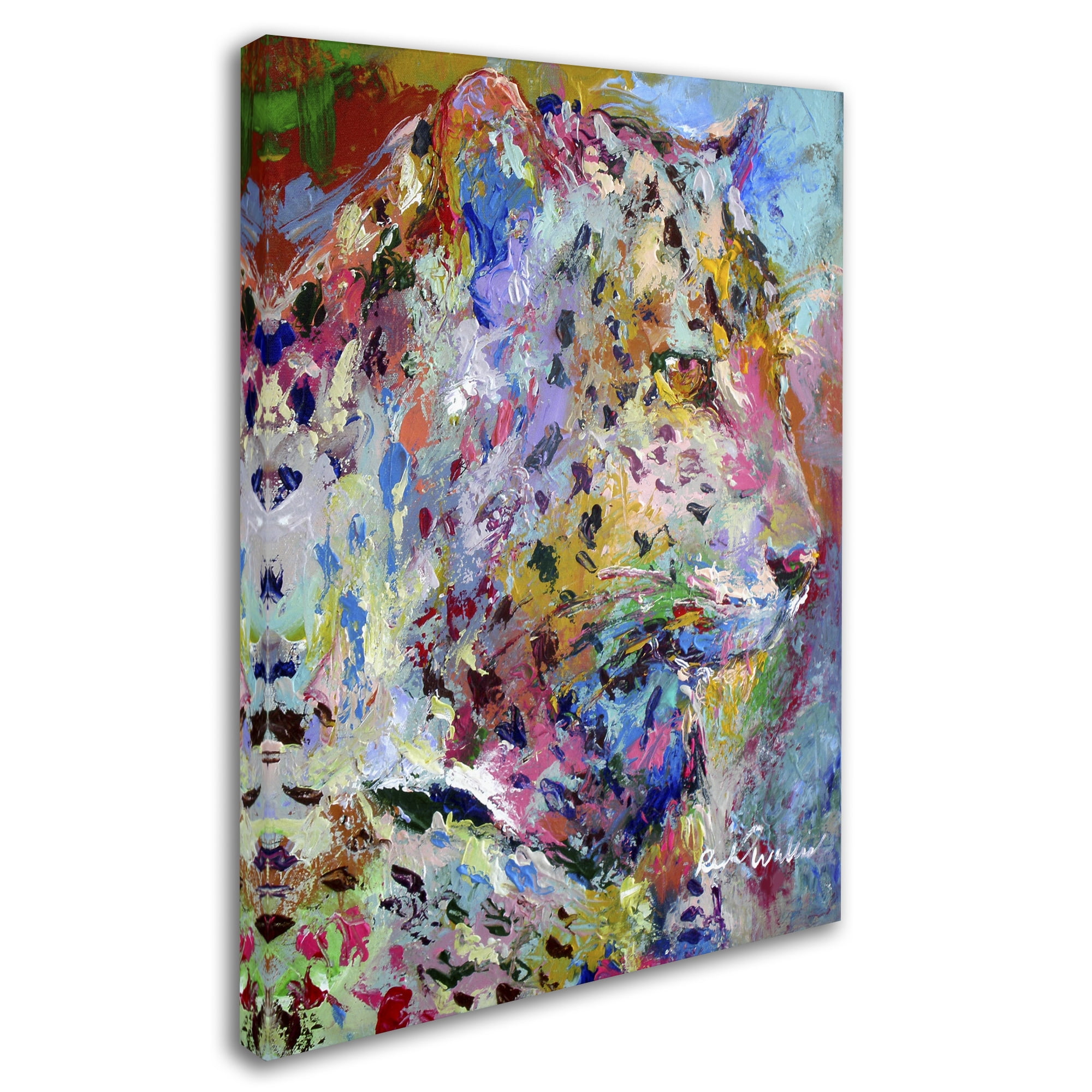 Trademark Fine Art 'Art Leo' Canvas Art by Richard Wallich