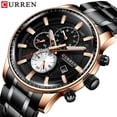thumbnail image 6 of Curren  8362 Steel Belt Calendar Popular Men's Watch Business Waterproof Quartz Watch, 6 of 6