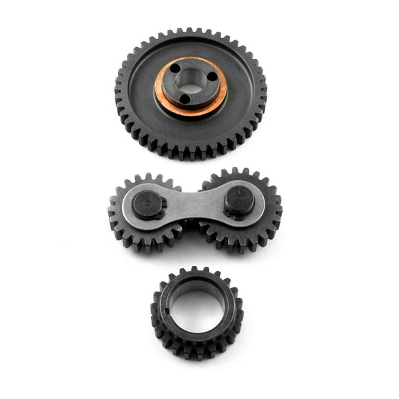 Speedmaster PCE267.1004 Compatible with Ford SB 289 302 351 Windsor Dual Idler Noisey Timing Gear Drive Set