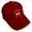 Burgundy, variant on Baseball Caps for Men & Women Embroidered Austria Flag Embroidery Ladies & Men Baseball Hats Acrylic White Design Only