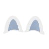 CSChome Helmet Ear Decor Motorcycle Ears Decorations Compact Size Easy to Install Novelty Adorable Accessories