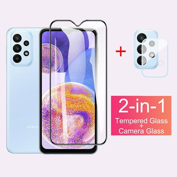Vidrio Templado Completo 9D Samsung Galaxy A23 A33 A53 A73 5G A13 4G A52 A72 A52s A03s A03 Core A42 A32 Película Protectora De Lente Fina Protector