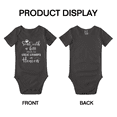 thumbnail image 3 of Sent with A Kiss from My Great Grandpa in Heaven Funny Baby Boy Girl Rompers Unisex, 3 of 5
