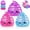 Purple/Blue/Pink, variant on 1 count Poop Squishy Ball, Blue Poop-Shaped Glitter Hand Grip Trainer | Poop Ball for Adults, Sensory Squishy Ball Hand Rehabilitation & Tool for Office & Daily Use, Fun Prank