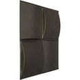 thumbnail image 2 of Ekena Millwork 19 5/8"W x 19 5/8"H Smith EnduraWall Decorative 3D Wall Panel, Universal Aged Metallic Weathered Steel (Covers 2.67 Sq. Ft.), 2 of 6