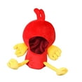 thumbnail image 3 of Sombrero de peluche, cubrecabezas, novedoso sombrero de animal, para cosplay, accesorios de disfraz para fiestas de máscaras, suministros de, 3 of 9