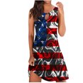 thumbnail image 2 of TopLLC Robe Sans Manches Col Rond Mode Femme Imprimée Confortable Ample Décontractée, 2 of 4