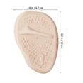 thumbnail image 2 of BESTYASH 2Pares Cojines De Gel Para Zapatos Con Adhesivo Seguro Para Uso En Y Sandalias, 2 of 7