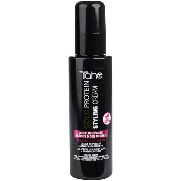 Tahe Gold Protein Styling Cream For Colored or Highlighted Hair, 100ml