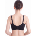 thumbnail image 2 of BIMEI Mastectomy Bra with Pockets for Breast Prosthesis Women's Full Coverage Wirefree Everyday Bra 8518,Black, 40A, 2 of 4