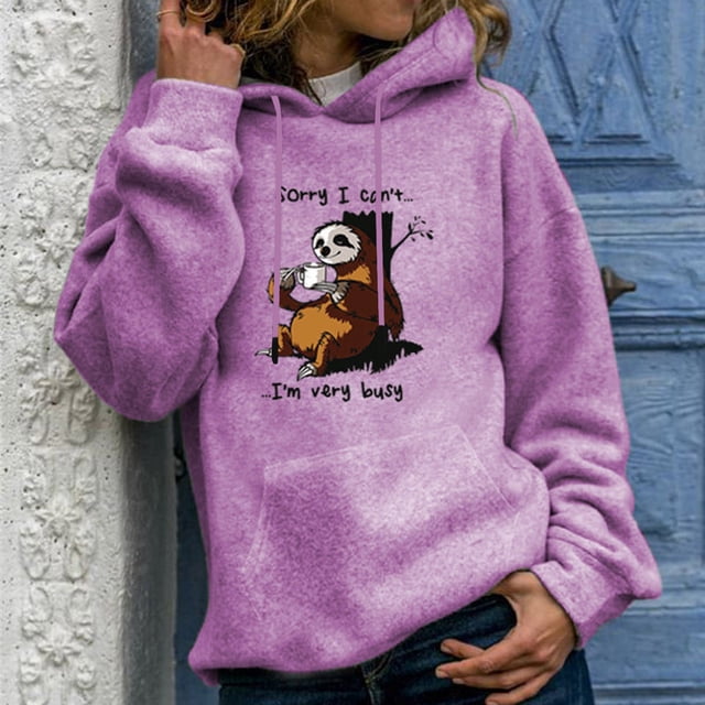 Puntoco invierno mujer Casual manga larga tops señoras estampado pulóver sudadera blusa Puntoco Puntoco-3255