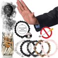 thumbnail image 1 of Pulsera creativa para dejar de fumar, brazalete sencillo con cuentas, joyería personalizada y encantadora, regalo para hombres y mujeres, pulseras de piedra natural, 1 of 4
