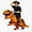 brown, variant on Inflatable Ride on Costume Dinosaur T-Rex Halloween Fancy Dress for Adult Costume Dragon Party Outfit animal themed Blow Up cosplay