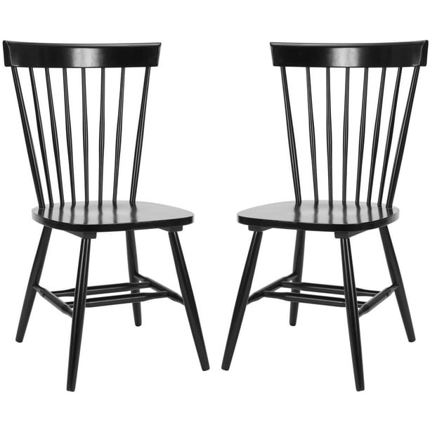 H Spindle Dining Chair Set, Safavieh Dining Chairs Black