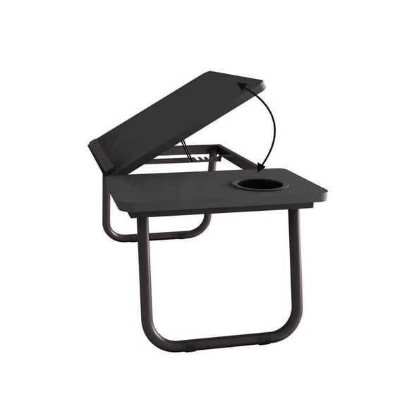 Soporte Cama Portátil Plegable Para Laptop color negro