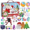 Christmas 2021 Advent Calendar, Children Fidget Toys Kit, Ideal Gifts for Boys and Girls 37 Pieces