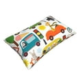 thumbnail image 3 of Balery Transports with Animals Bedding Queen Pillow Cases - Envelope Closure - Soft Brushed Microfiber Fabric - Shrinkage and Fade Resistant Pillow Cases-16"x24", 3 of 9