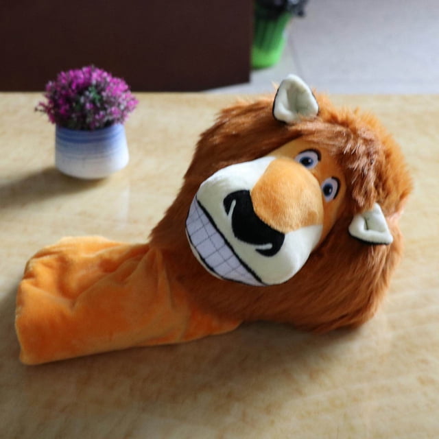 Housse de Tête de Club de Golf en Forme de Lion pour Adultes Accessoire de Golf