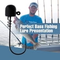 thumbnail image 4 of Reaction Tackle ScrewLock Ned Rig Jig Heads / Weedless Fishing Lure Jig- 1/8 - GP, 4 of 7