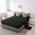 thumbnail image 5 of Homewish Jungle Bear Deer 7-Piece Bedding Comforter Set,Country Farmhouse Lodge King Bedding Sets,Hello Fall Bed Sheets For Teens,Ultra Soft Home Decor Reversible, 5 of 8