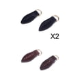 thumbnail image 1 of Reemplazo Del Tirón Del Fijador de Las Etiquetas de de material cuero 6Pcs para El de La Cartera Hugo Tirador de cremallera de hoja, 1 of 10