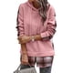 thumbnail image 1 of Mujeres patchwork con capucha poliéster fibra manga larga abierto dobladillo pullover Plaid patchwork sudaderas con capucha para el trabajo diario, 1 of 6