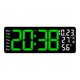 thumbnail image 4 of Reloj de pared para sala de estar de 17,3 pulgadas con reloj electrónico LED multifuncional, reloj despertador de gran tamaño, reloj de temperatura y humedad, reloj despertador, 4 of 7