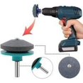 thumbnail image 3 of Rotary File Drill Bits for Lawn Mowers, Shovels, Axes & More 5-Piece Garden Tool Sharpener Set, 3 of 4