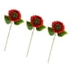 thumbnail image 5 of 3 piezas de ramo de girasoles falsos, flores silvestres falsas, flores amarillas falsas para fiestas, Baby Shower, decoración de primavera, artesanía Rojo, 5 of 9
