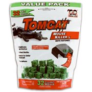 Angle View: Tomcat Mouse Killer X Tier 3 Refillable Mouse Bait Station, 1 Station with 32 Refills