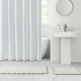 thumbnail image 4 of My Texas House Whitney Ivory Scallop Cotton Bath Rug, 20" x 32", 4 of 5