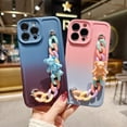 thumbnail image 3 of Carcasa De TPU Samsung Galaxy Redmi Note 12 12s 11 11s 10 10s Pro Moda Arco Iris Oso Pulsera Gradiente Silicona Suave A Prueba De Golpes Cubierta Protectora, 3 of 4