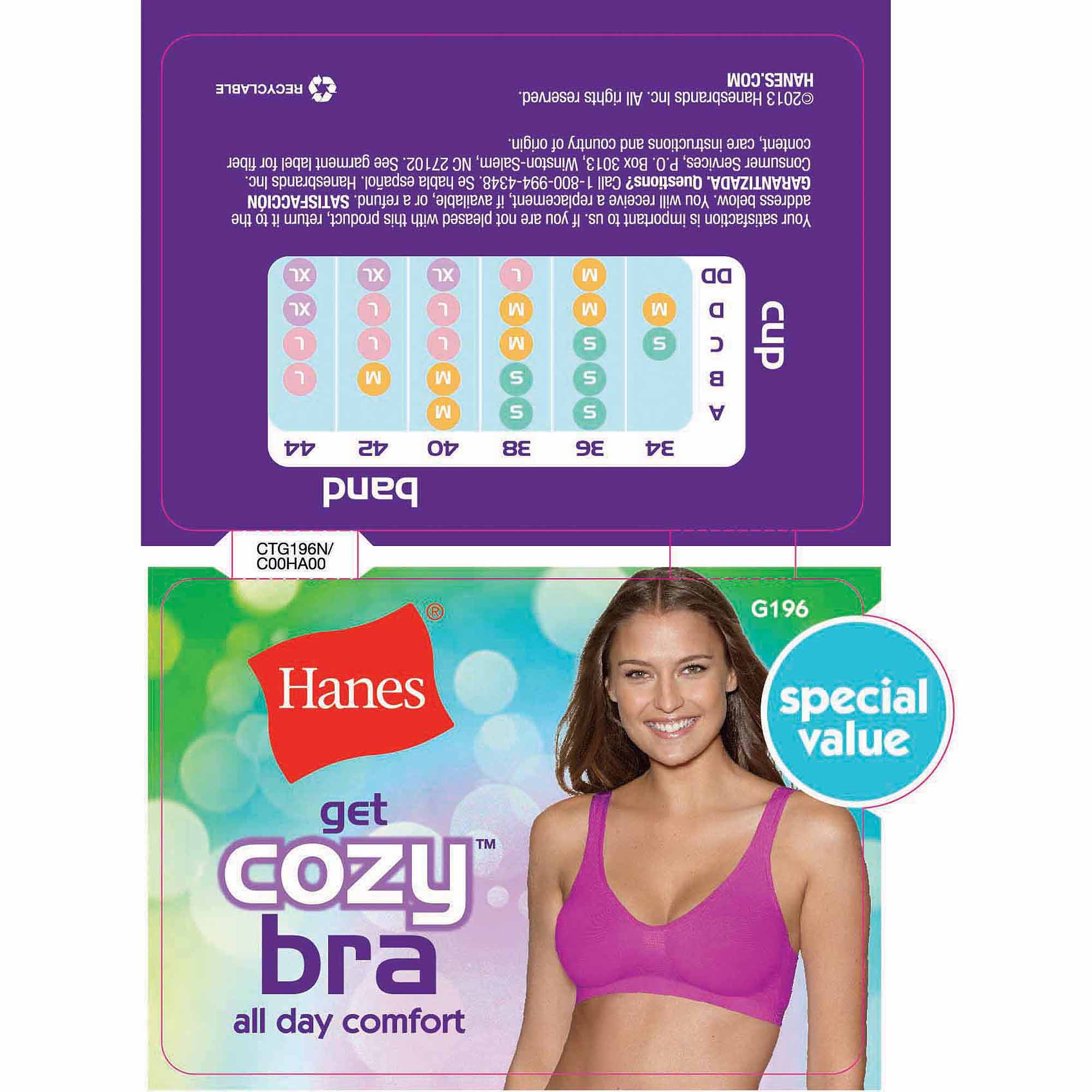 hanes comfort flex fit bras walmart
