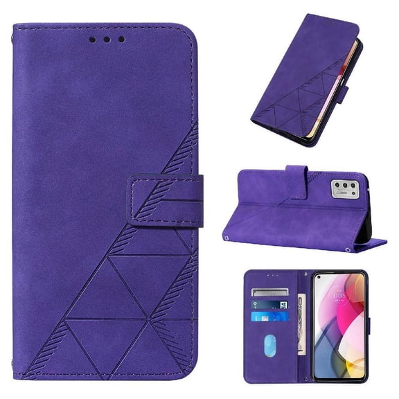 Case for Motorola Moto G Stylus 2021 PU Leather Wallet Cover Flip Folio Book Protective Credit Card Holder