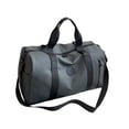 thumbnail image 2 of Esquirla Duffle Bag for Travel Multifunction with Shoes Compartment for Holiday Trips Gray, 2 of 8