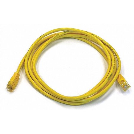 UPC: 0844660023050 | Monoprice Cat6 Ethernet Patch Cable – 7 Feet – Yellow | Network Internet Cord – RJ45  Stranded  550Mhz  UTP  Pure Bare Copper Wire  24AWG