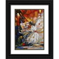 thumbnail image 1 of Chodyukov, Aleksander 24x32 Black Ornate Wood Framed with Double Matting Museum Art Print Titled - Girl play Piano, 1 of 4