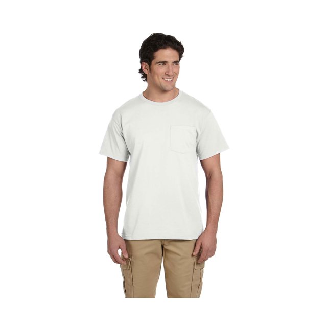 Jerzees Men's Heavyweight Left Chest Pocket T-Shirt, Style 29P